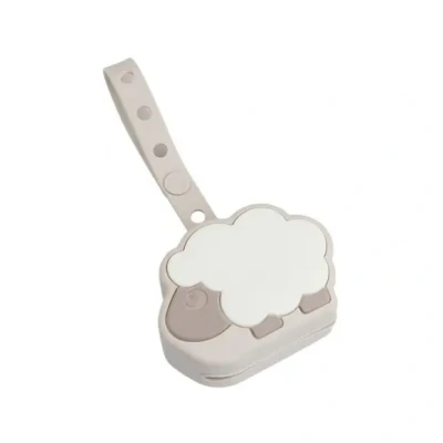 Afbeelding van Done By Deer Sheepy Fopspeendoosje Silicone Sand