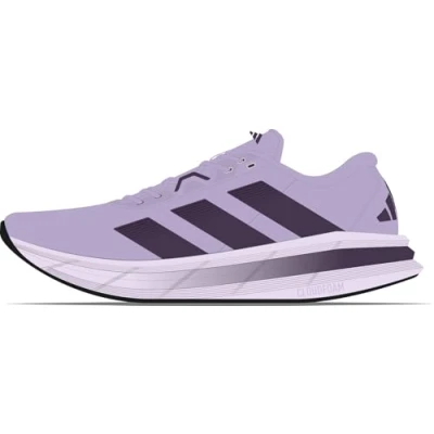 Afbeelding van adidas Galaxy 7 Running Shoes lage schoenen zonder voetbal voor dames, Aurora Plum Ice Lavendel Pruim Poeder