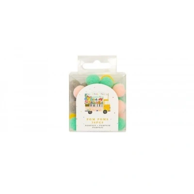 Afbeelding van Violet Studio Rainbow Blooms Pom Poms