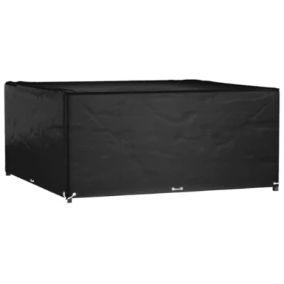Afbeelding van Tuinmeubelhoezen met 16 oogjes 2 st vierkant 205x205x90 cm