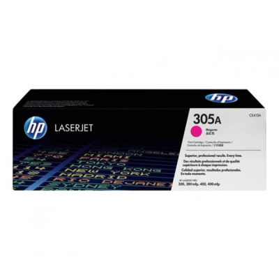 Afbeelding van HP Tonercartridge CE413A 305A rood