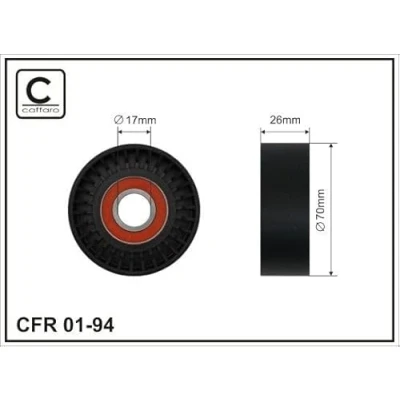 Afbeelding van CAFFARO 01 94 Spanrol OPEL: Astra H GTC