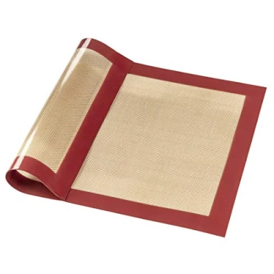 Afbeelding van Xavax Siliconen Bakmat Hoekig 40 X 30 Cm Rood Bruin