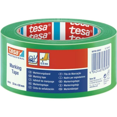Afbeelding van Markeringstape Tesa 60760 PVC 50mmx33m groen