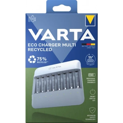 Afbeelding van Varta Eco Charger Multi Batterijlader NiMH AAA (potlood), AA (penlite)