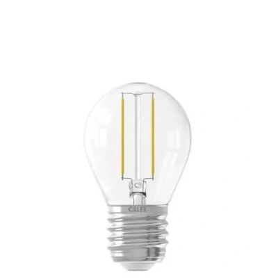 Afbeelding van LED lamp E27 Kogel Calex (2W, 250lm, 2700K)