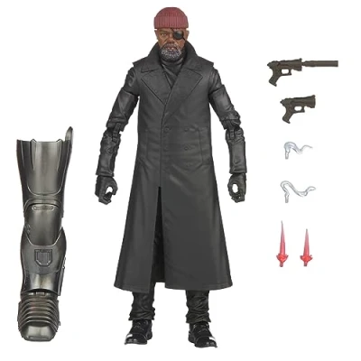 Afbeelding van Hasbro Secret Invasion Marvel Legends Nick Fury (BAF: Hydra Stomper) 15 cm Actiefiguur Multicolours
