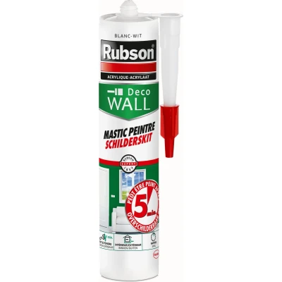 Afbeelding van Rubson Acrylaat Schilderskit 5MIN. Wit 300ML Kit