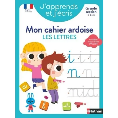 Image de J&#039;apprends et j&#039;écris Mon cahier ardoise Les lettres GS