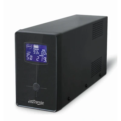 Afbeelding van Noodstroomvoorziening Energenie 3 aansluitingen (LCD, 650VA, 390W, Tot 20 minuten)