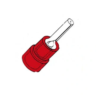 Afbeelding van Adereindhuls Velleman Rood (0.5 1.0 mm², 10 stuks)