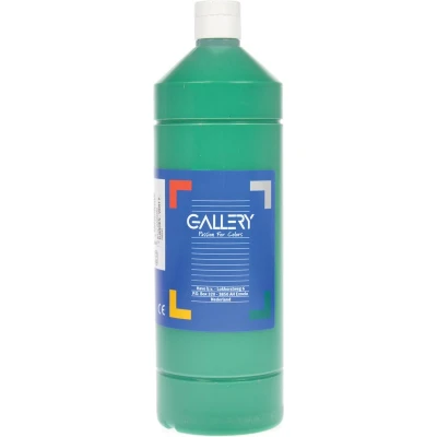 Afbeelding van Gallery Plakkaatverf, Flacon Van 1 L, Donkergroen Plakkaatverf