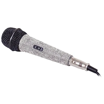 Afbeelding van Trevi Micrófono Dinámico Unidireccional Efecto Diamante Met Kabel Em 30 Star, Microfoon