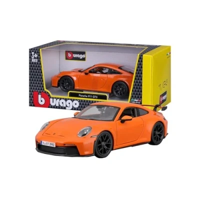 Afbeelding van Bburago Porsche 911 GT3 1/24 groen
