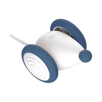 Afbeelding van INF kattenspeelgoed muis elektrisch speelgoed, met verlichte staart, interactief speelgoed USB kabel