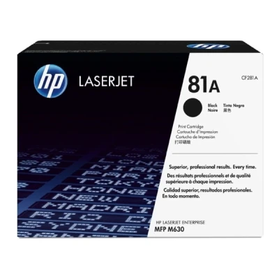 Image de HP 81A toner LaserJet noir authentique
