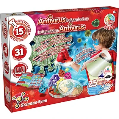 Afbeelding van Science4You Anti virus Laboratorium
