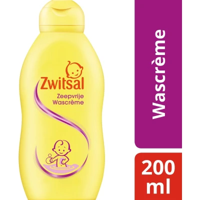 Afbeelding van Zwitsal Wascreme LTD Nickname 200ML