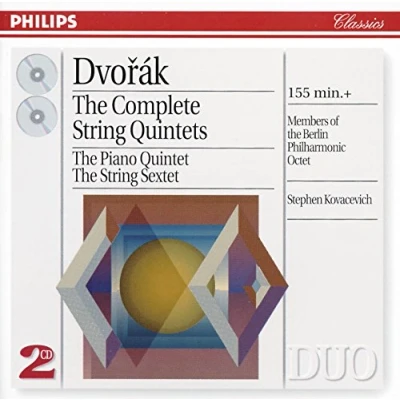 Afbeelding van Dvorak: Complete String Quintets, etc / Berlin Phil Octet