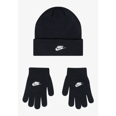 Afbeelding van Nike Sportswear CLUB Beanie Glove Unisex SET Handschoenen voor kinderen, Maat: 54 57, Black