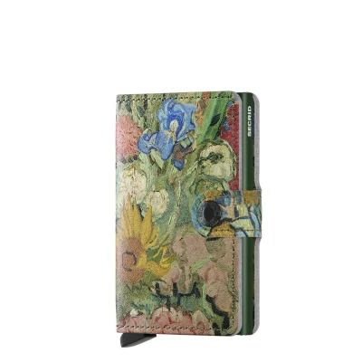 Afbeelding van Secrid Miniwallet Art Van Gogh Museum bouquet Dames portemonnee