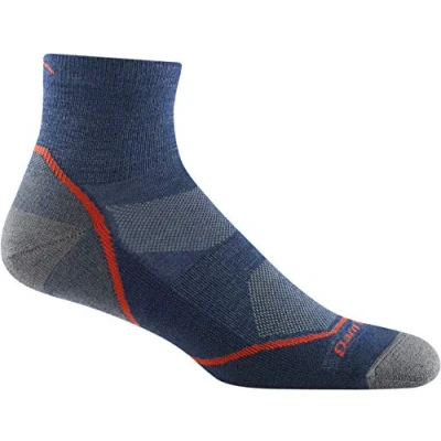 Afbeelding van Light Hiker 1/4 Lightweight with Cushion Denim Hikingsokken en wandelsokken van merinowol