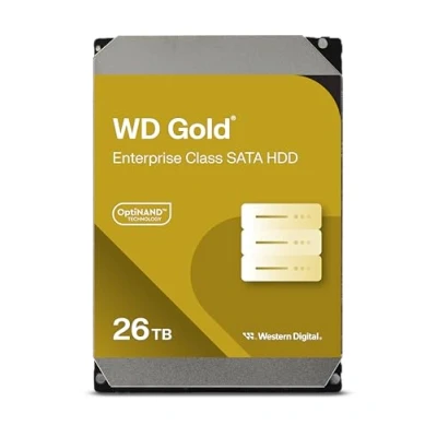 Afbeelding van Western Digital Gold WD261KRYZ interne harde schijf 26 TB 7200 RPM 512 MB 3.5&quot; SATA III
