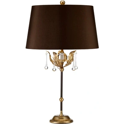 Afbeelding van Elstead Lighting LED Tafellamp Amarilli 1X E27 Max 60W Bronze with Gold Patina