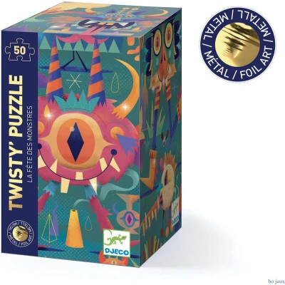 Afbeelding van Djeco puzzel monsterfeest 50st