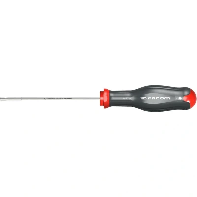 Image de FACOM 74AT.4 clé à douille forgée avec manche tournevis, dimensions métriques 4 mm