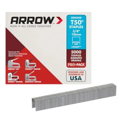 Afbeelding van Arrow A506IP nietjes T50 staal 3/8 inch (10 mm)