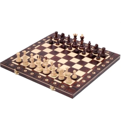 Afbeelding van Senator Luxe houten Schaakspel