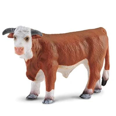 Afbeelding van Collecta 3388234 figuur dier boerderij Stier Hereford