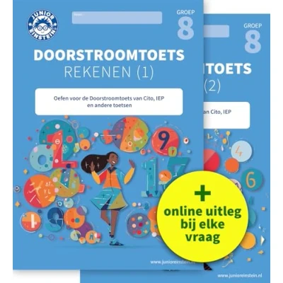 Afbeelding van Doorstroomtoets Rekenen 1 en 2 groep 8