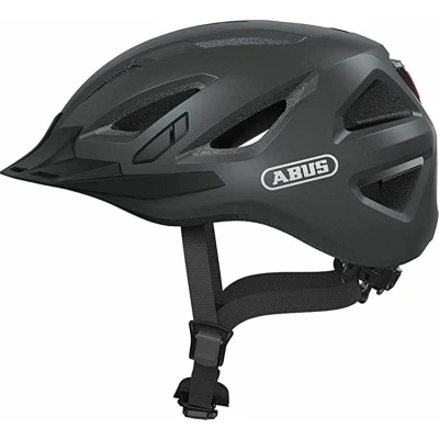 Afbeelding van Abus Urban I 3.0 Fietshelm LED achterlicht en insectenbescherming Zwart