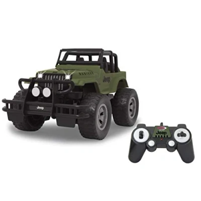 Afbeelding van Jamara Jeep Wrangler Rubicon 1:12 olijfgroen 2,4 GHz