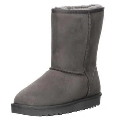 Afbeelding van ara Alaska Enkellaarzen voor dames, lichtgrijs, 42 EU Large, lichtgrijs (Ral 7035), breed, Licht grijs 7035)