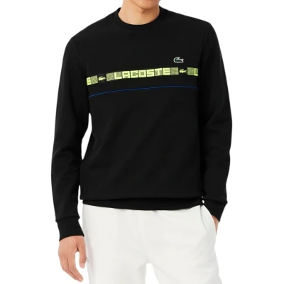 Afbeelding van Lacoste Sport Tennis Sweater, Heren, Maat: Small, Black