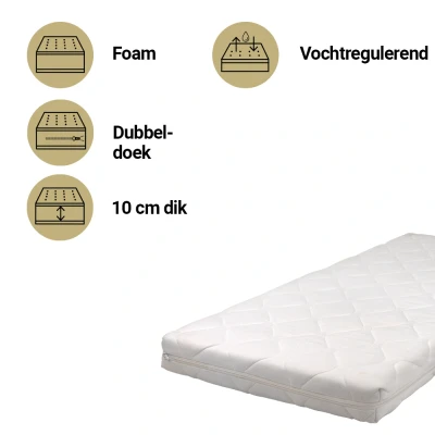 Afbeelding van Best Sleep Babybed Matras Comfort Care 60 X 120