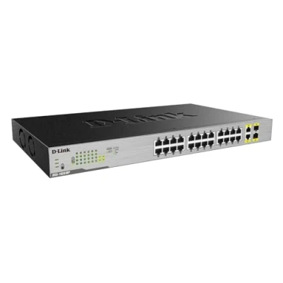 Afbeelding van Cabinet Switch D Link DGS 1026MP 24 x PoE 2 SFP