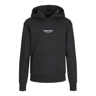 Afbeelding van Jack &amp; jones junior sweater voor jongens zwart maat 12j