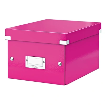 Image de Boîte de rangement A5 Leitz Click et Store Wow Rose