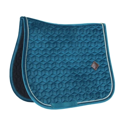 Afbeelding van Kentucky Zadeldekje Velvet Springen Emerald Cob