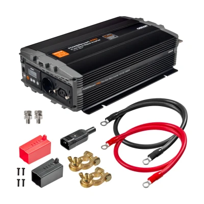 Afbeelding van Osram 12V 2000W POWERinvert PRO Pure Sinus Wave Inverter OEINVPAR20 RCD
