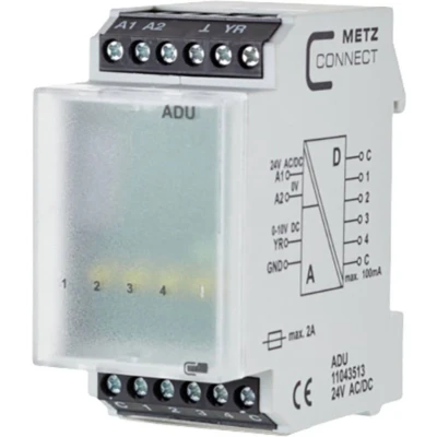 Afbeelding van Metz Connect 11043513 Analoog/digitaal omvormer 24, 24 V/AC, V/DC (max) 1 stuk(s)