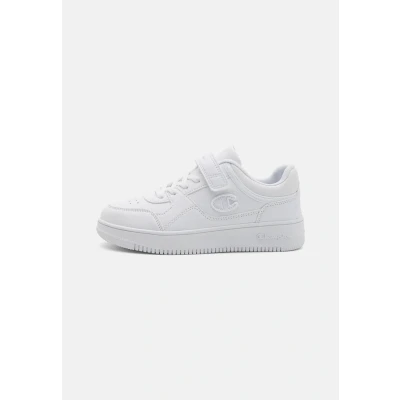 Afbeelding van Champion Rebound LOW Unisex Basketbalschoenen voor kinderen, Maat: 28, Triple whtite Pu