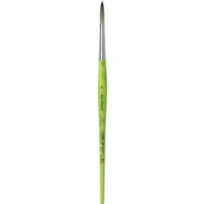 Afbeelding van DA VINCI 373 Series kwast, rond, kunstvezel, 19,5 x 0,45 30 cm, groen