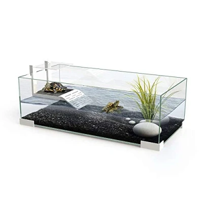 Afbeelding van Ciano Waterschildpadden Tartarium 60 Terraria 60x29.6x22.5 cm Wit