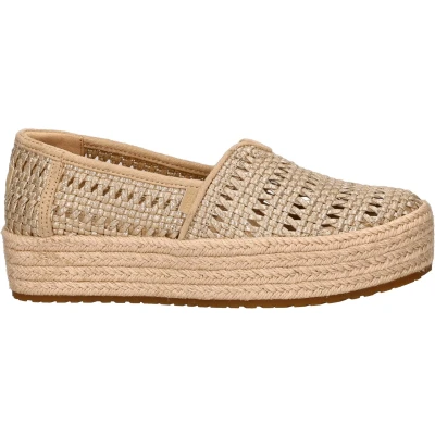 Afbeelding van TOMS Valencia Espadrilles, Dames, Maat: 39, Gold Textiel