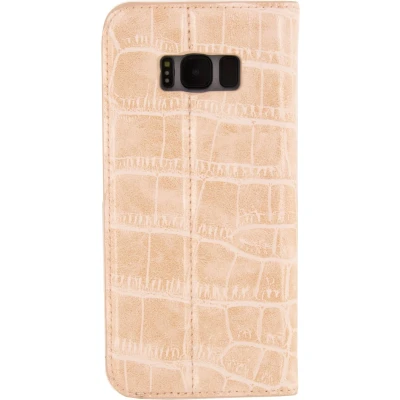 Afbeelding van Mobilize Premium Gelly Book Case Samsung Galaxy S8 Alligator Coral Pink